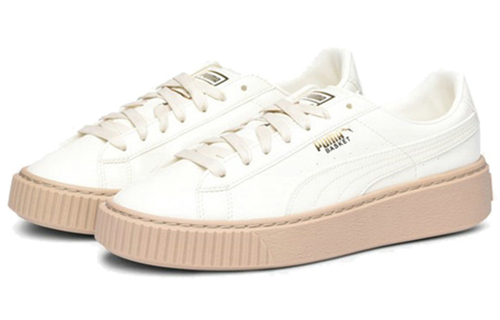 Кроссовки PUMA Basket Platform Patent Marshmallow, 363314-05
