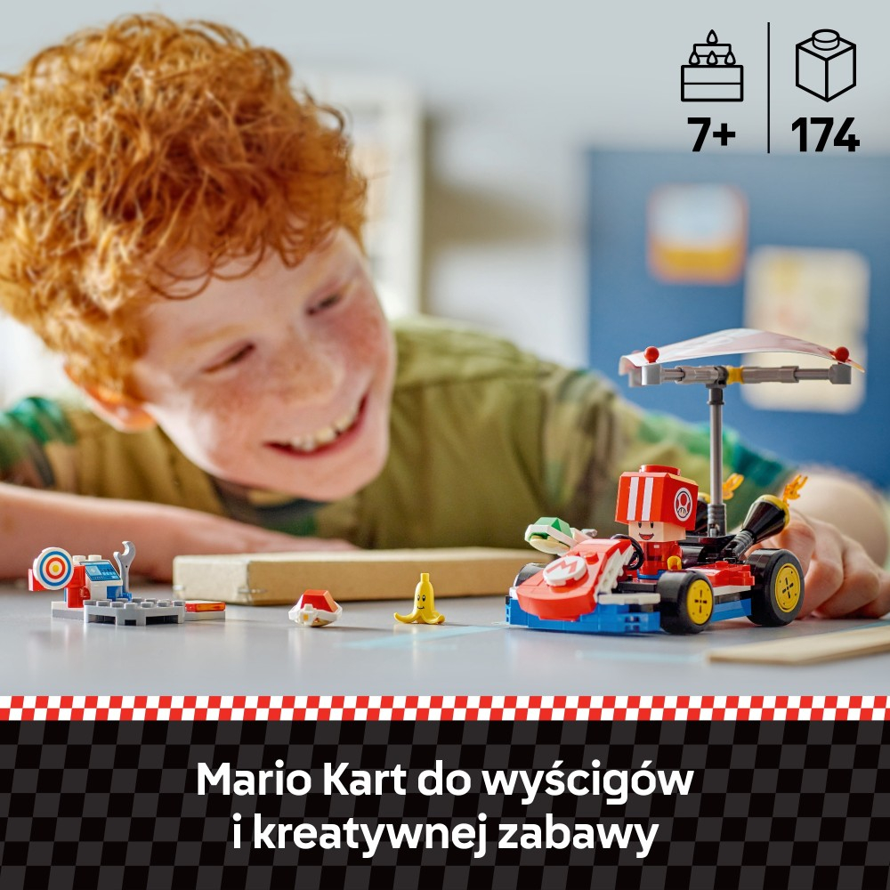 Конструктор LEGO Super Mario 72032 Марио Карт Стандартный карт — фото 10