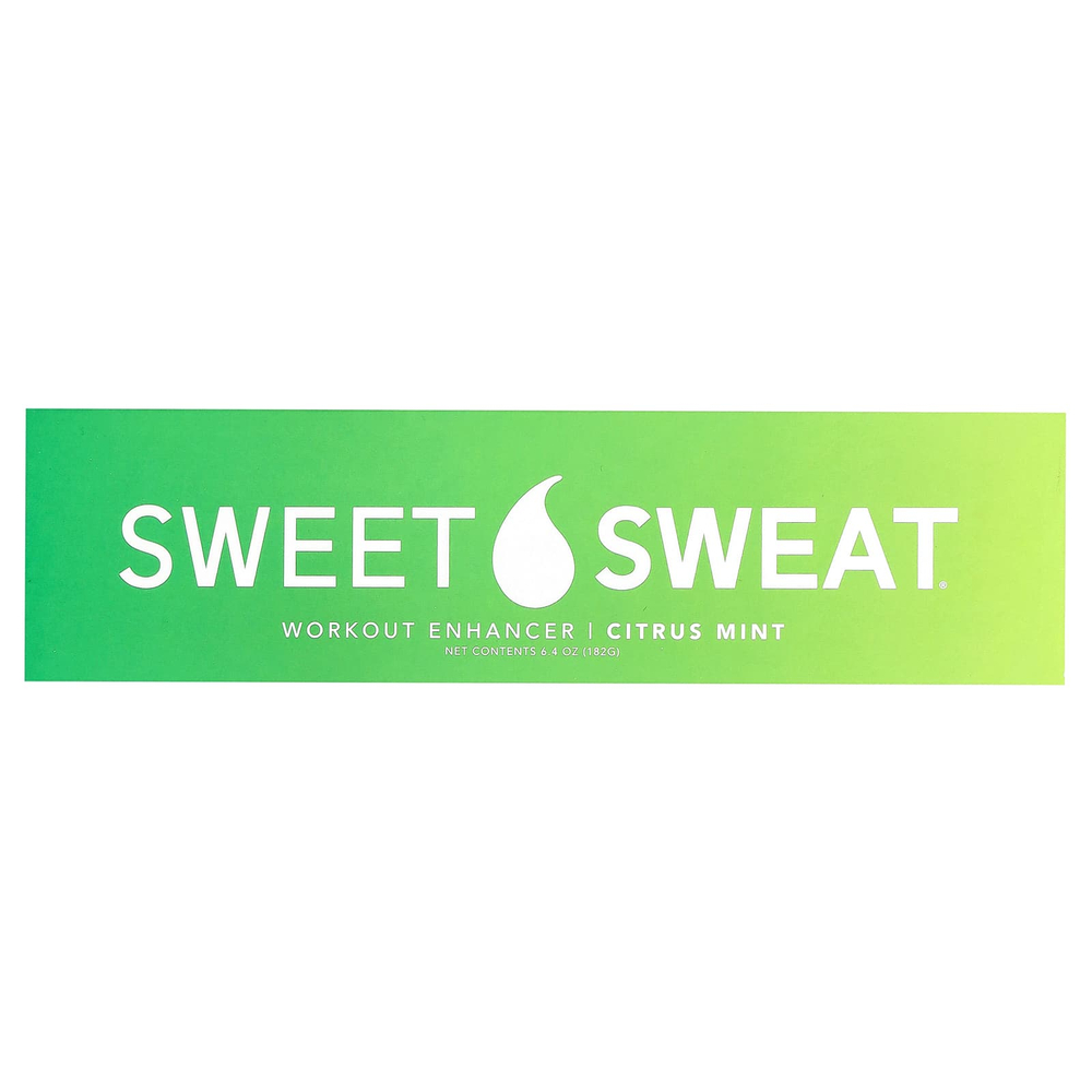 Sports Research, Sweet Sweat, средство для тренировки, цитрус и мята, 182 г (6,4 унции)