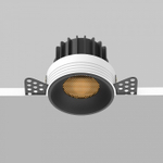 Встраиваемый светильник Maytoni Technical Round DL058-12W2.7K-TRS-B