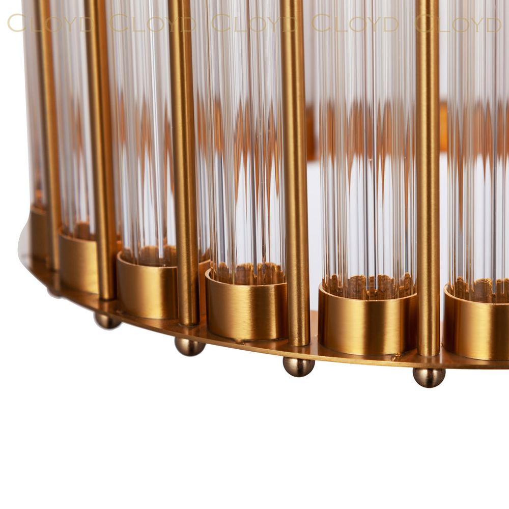 Подвесной светильник Cloyd RODERIC P3 / Ø29 см - латунь брашир. (арт.10640)