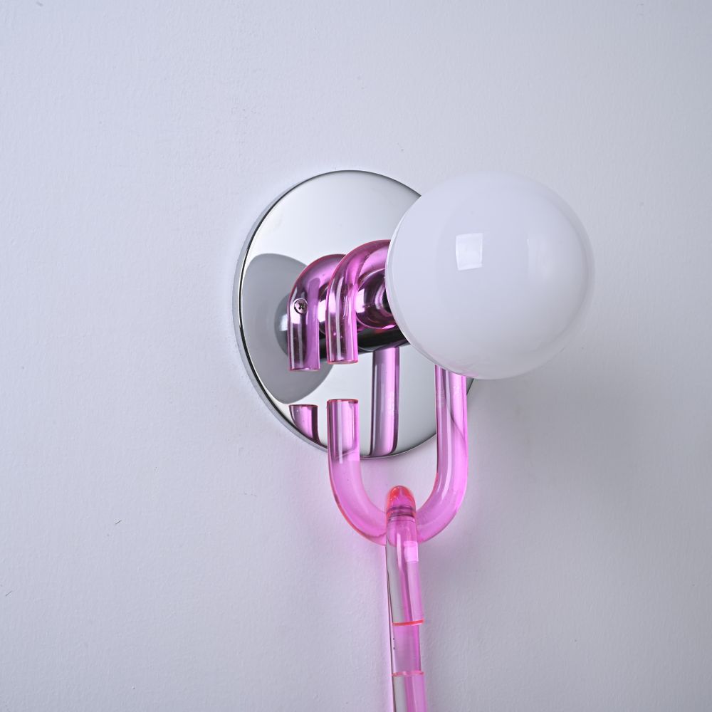 Настенный Светильник Chain Wall Розовый By Imperiumloft