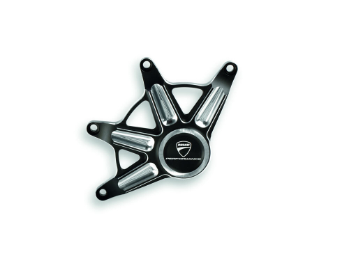 96863412B BILLET ALUMINIUM CLUTCH COVER (DVL)