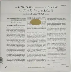 Jascha Heifetz – The Lark LP