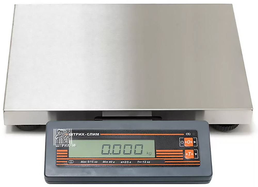 Весы Штрих -СЛИМ 300М 15-2,5 ДМ1Ю POS2
