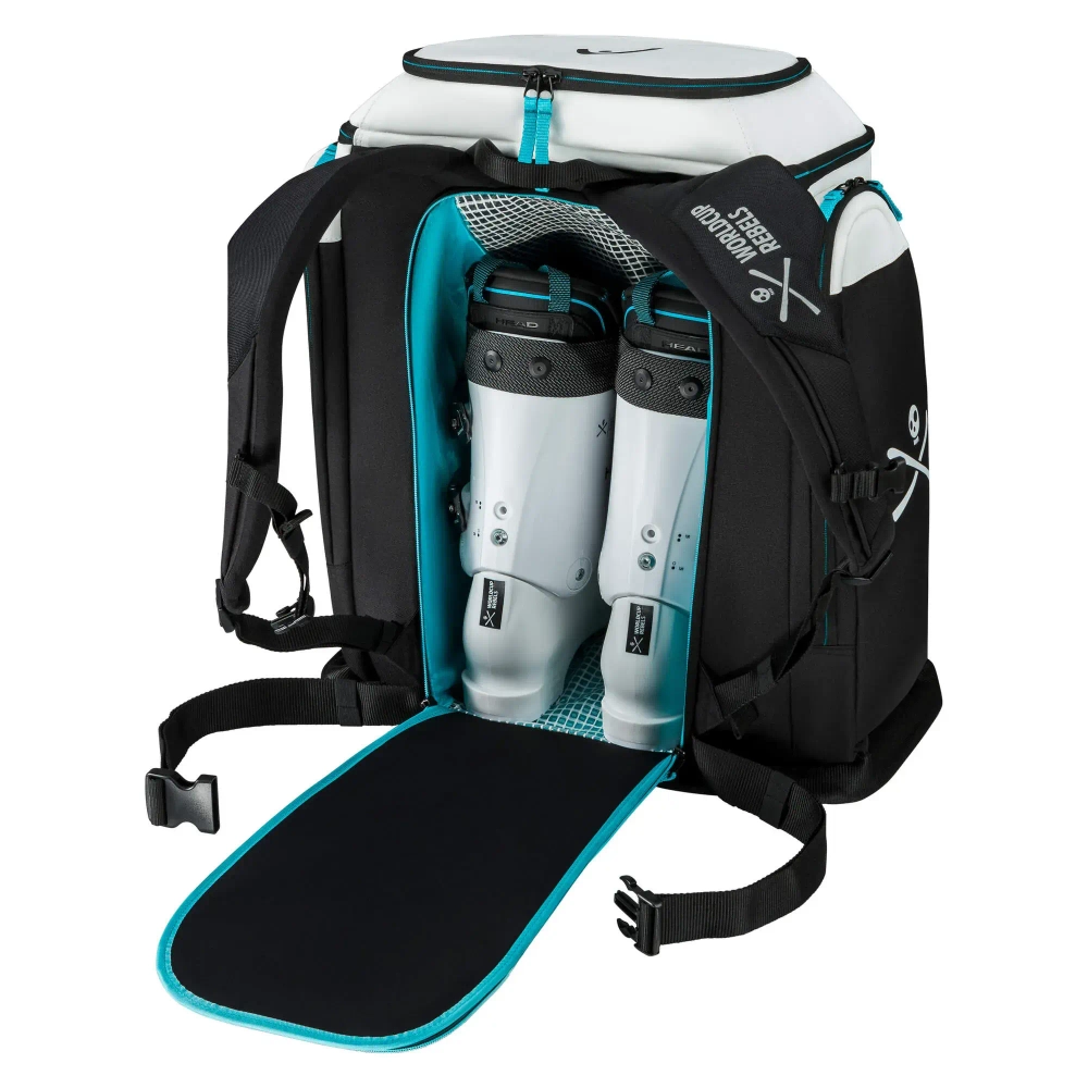 HEAD 25/26 383045 Rebels Racing Backpack S малый тренировочный рюкзак Racing, 70 литров bl/wh/speed blue