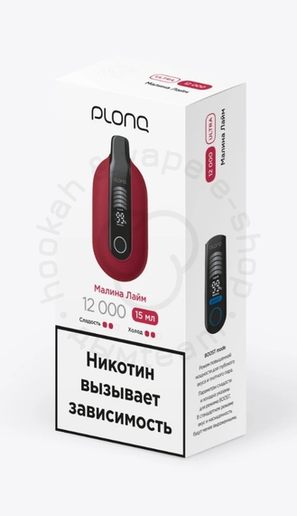 Plonq ULTRA 12000 МАЛИНА ЛАЙМ