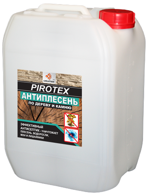 Антиплесень по дереву и камню PIROTEX 10л