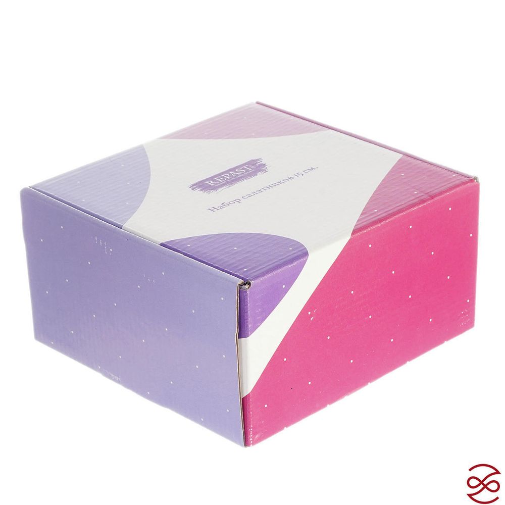 Набор салатников 15 см Repast Серебряные колосья (6 шт)