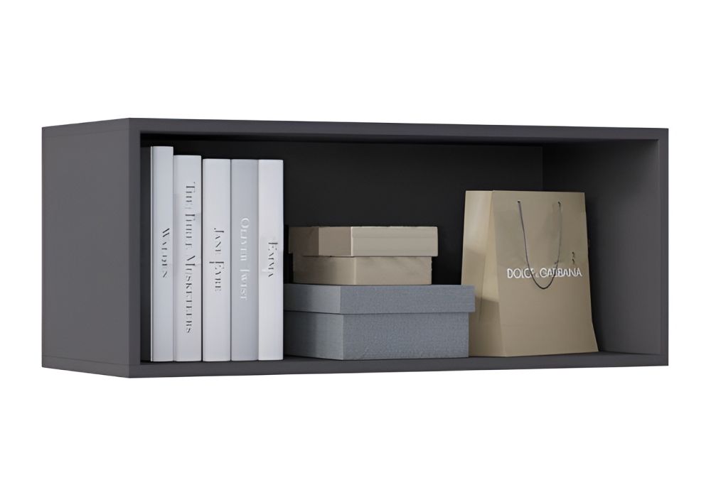 Тумба навесная №1 "Оливия" (графит/мрамор глянец), МФ Миф, г. Пенза