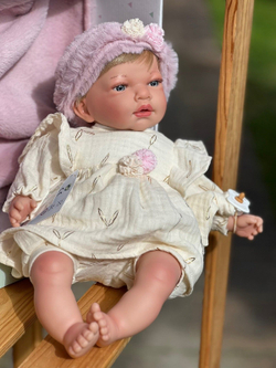 Кукла Реборн Nines 40см Baby мягконабивная (N0204)