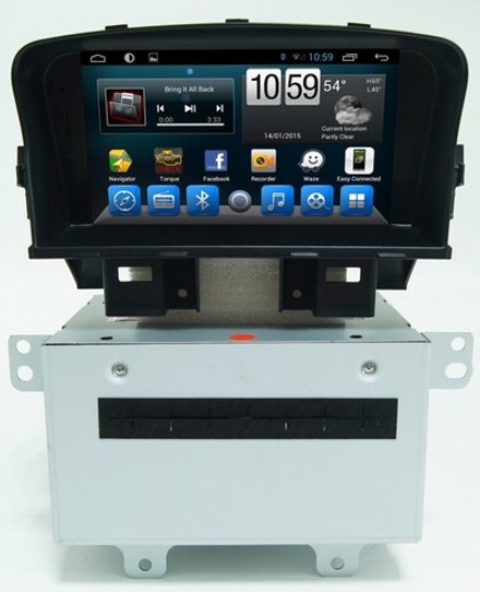 Магнитола для Chevrolet Cruze 2009-2012 - Carmedia KR-7016-S9 на Android 8, 8-ЯДЕР, 4ГБ-64ГБ, SIM-слот