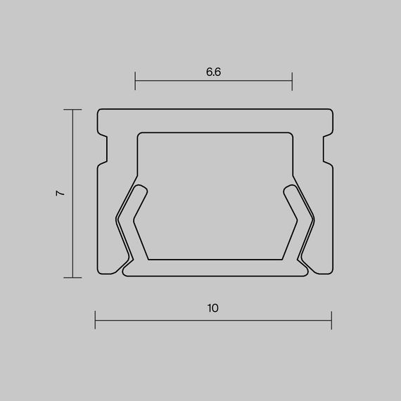 Алюминиевый профиль Maytoni Led Strip 631001
