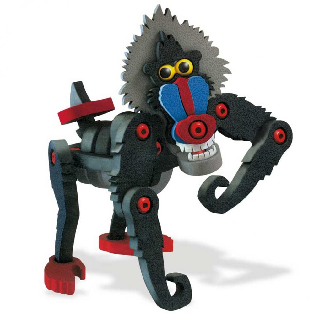 Конструктор Soft Blocks «Мандрил»