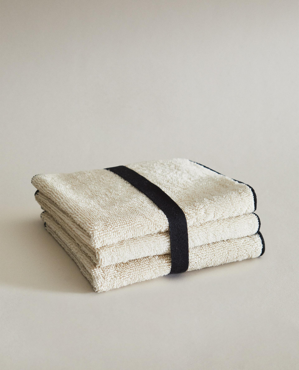 Zara Home Набор полотенец из хлопка, 30x30 см (3 шт.) · 4596/002