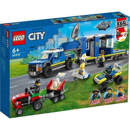 Конструктор LEGO City - Мобильный полицейский командный центр 60315