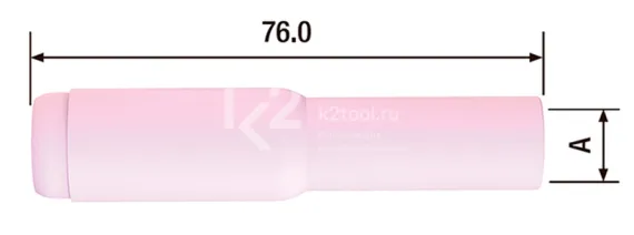 Сопло керамическое №5L Fubag FB TIG 17/18/26, Ø8,0, 10 шт, арт. FB10N49L