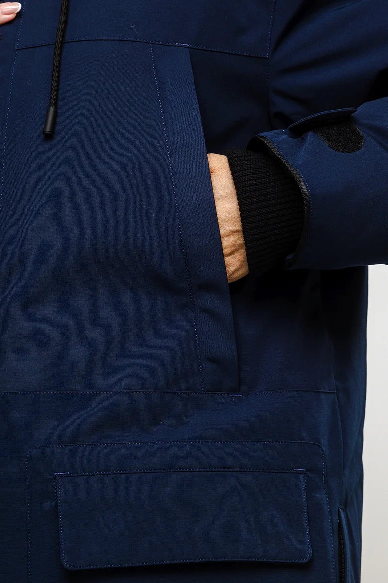 Арктическая парка "НОХО", унисекс, цвет "Полярная ночь"