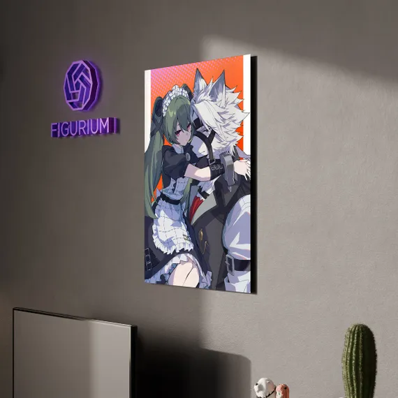 Постер Corin x Lycaon - Zenless Zone Zero