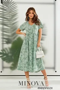 Платье 652Н-фисташковый Minova