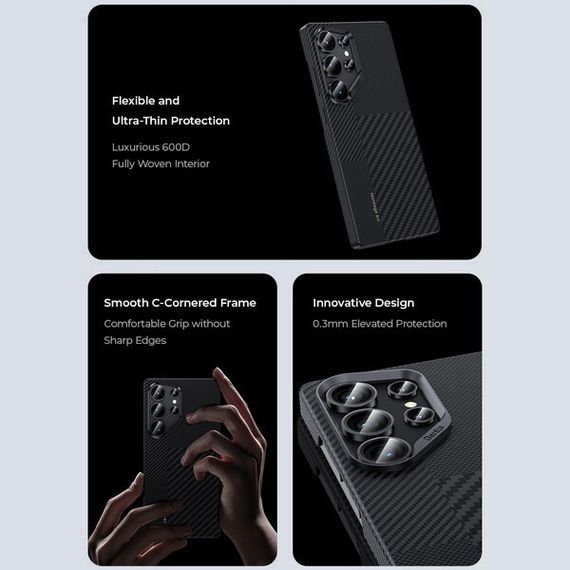 Чехол Benks ArmorAir Montage для Samsung Galaxy S25 Ultra черный