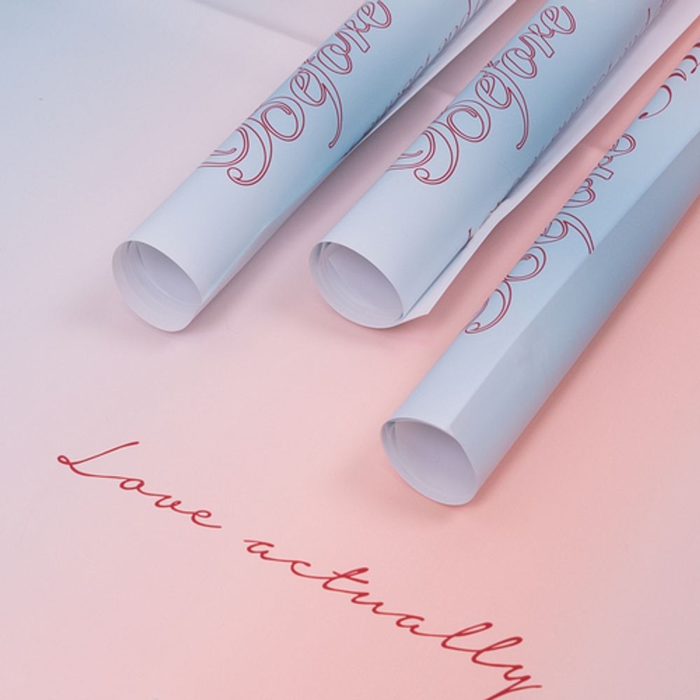 ЛИСТ &quot;MIDNIGHT&quot; 58*58/10шт НЕБЕСНО-ГОЛУБОЙ/ПЕРСИК