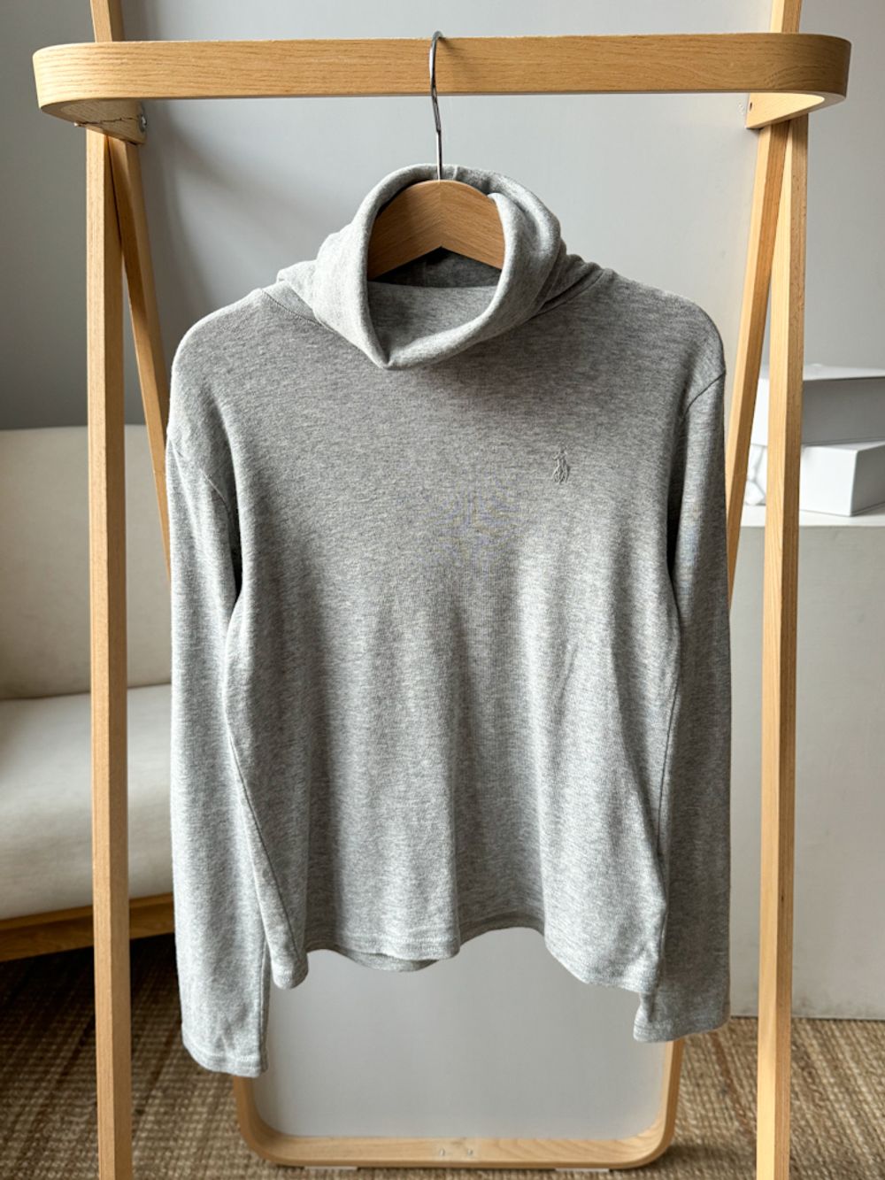 Хлопковая водолазка Ralph Lauren, 128