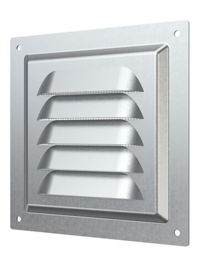 Решетка вентиляционная МЦ сетка 125х125 оцинк.сталь ERA