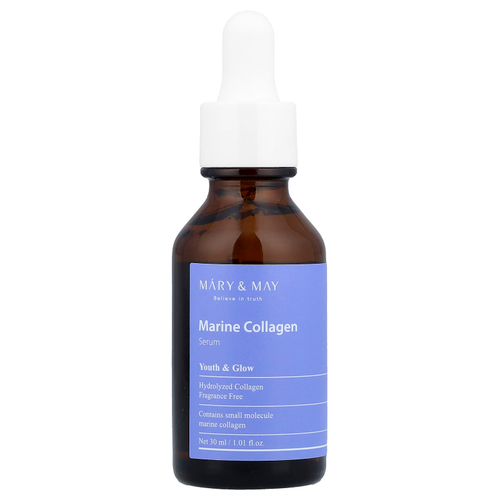 Mary & May, сыворотка с морским коллагеном, 30 мл (1,01 жидк. унции)