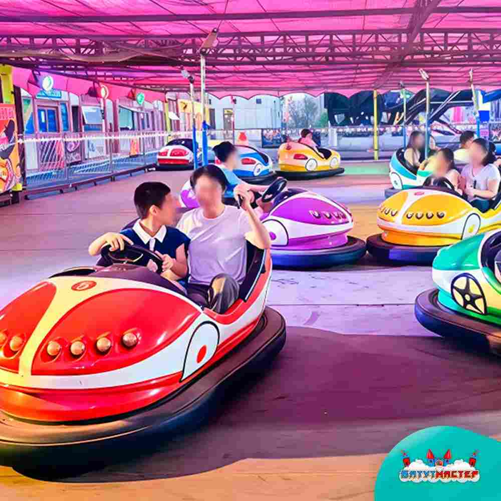 Аттракционная бамперная машинка «Формула» с дистанционным управлением и музыкой