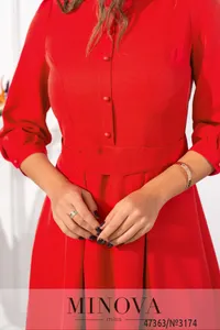 Платье 3174-красный Minova