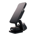 Складная зарядная станция MagSafe Magssory Flex для iPhone, Apple Watch и AirPods Беспроводная зарядка: Qi 15 Вт, Qi 5 Вт, магнитное крепление для зарядки Apple Watch (Qi 2 Вт). Проводная зарядка: нет. Отсутствует LED-индикация