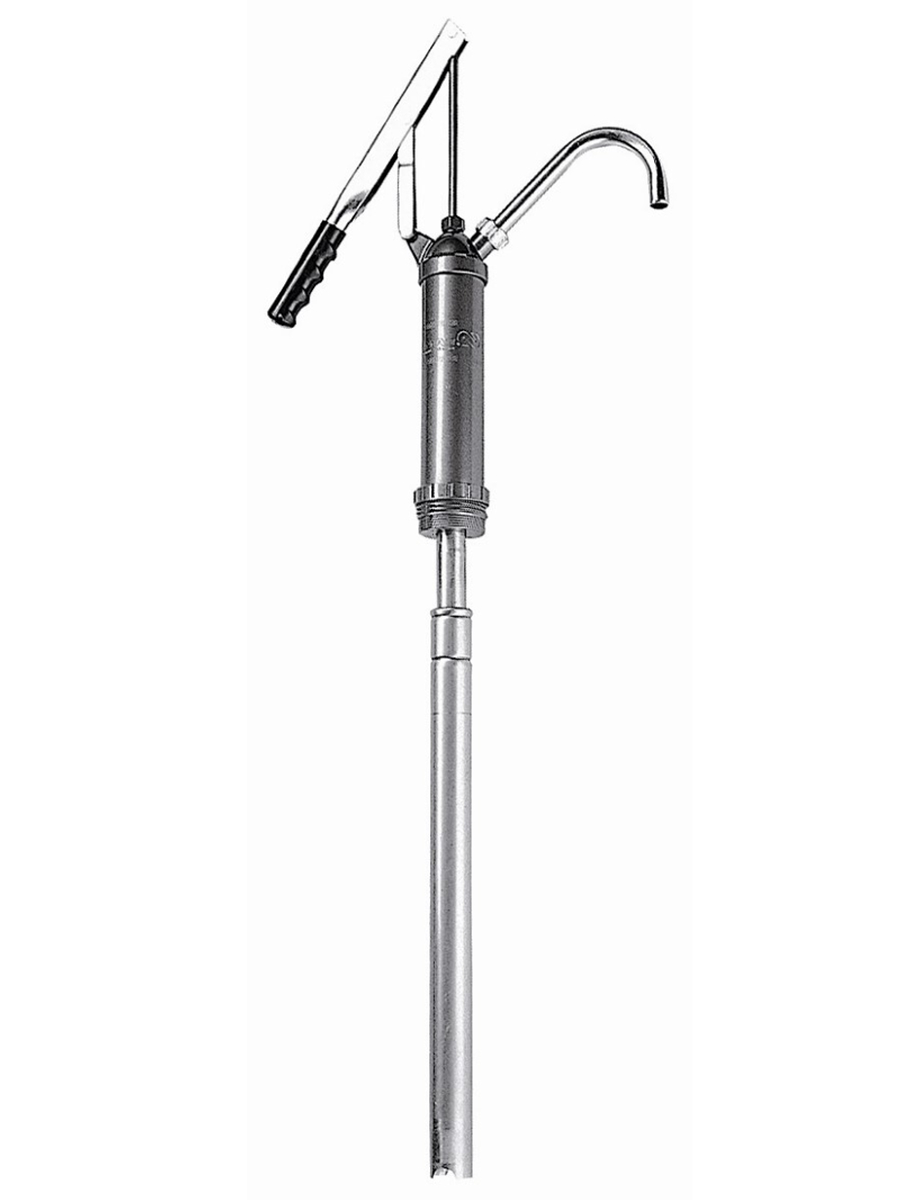 Ручной насос для перекачки масел из бочек 60/205л, производительность 0,45 л за один ход штока