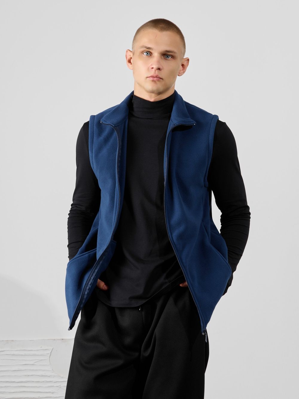 Жилет мужской Алтай-3 Виотекс ТЁМНО-СИНИЙ