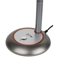 Настольный светильник ЭРА N-115-E27-40W-GY серый