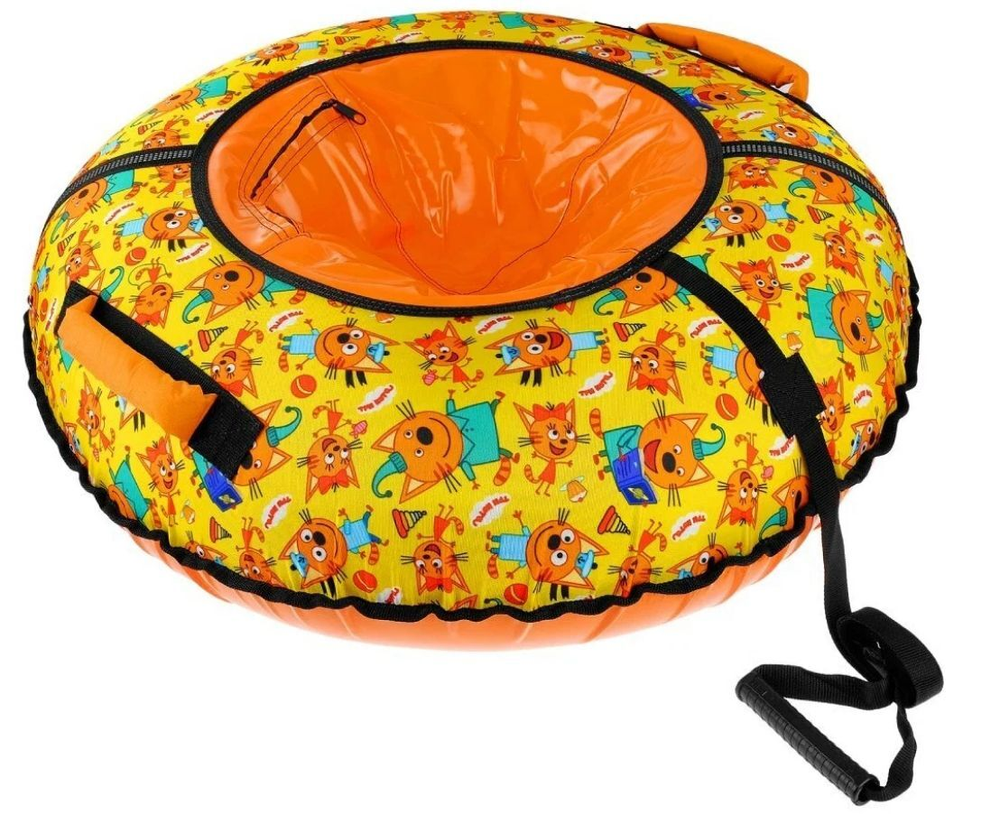 Тюбинг Nika kids ТБ2-90/ТК  рисунок Три кота