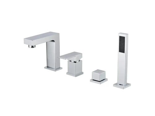 Смеситель на борт ванны RIMERO RM0808-4CR (Хром)