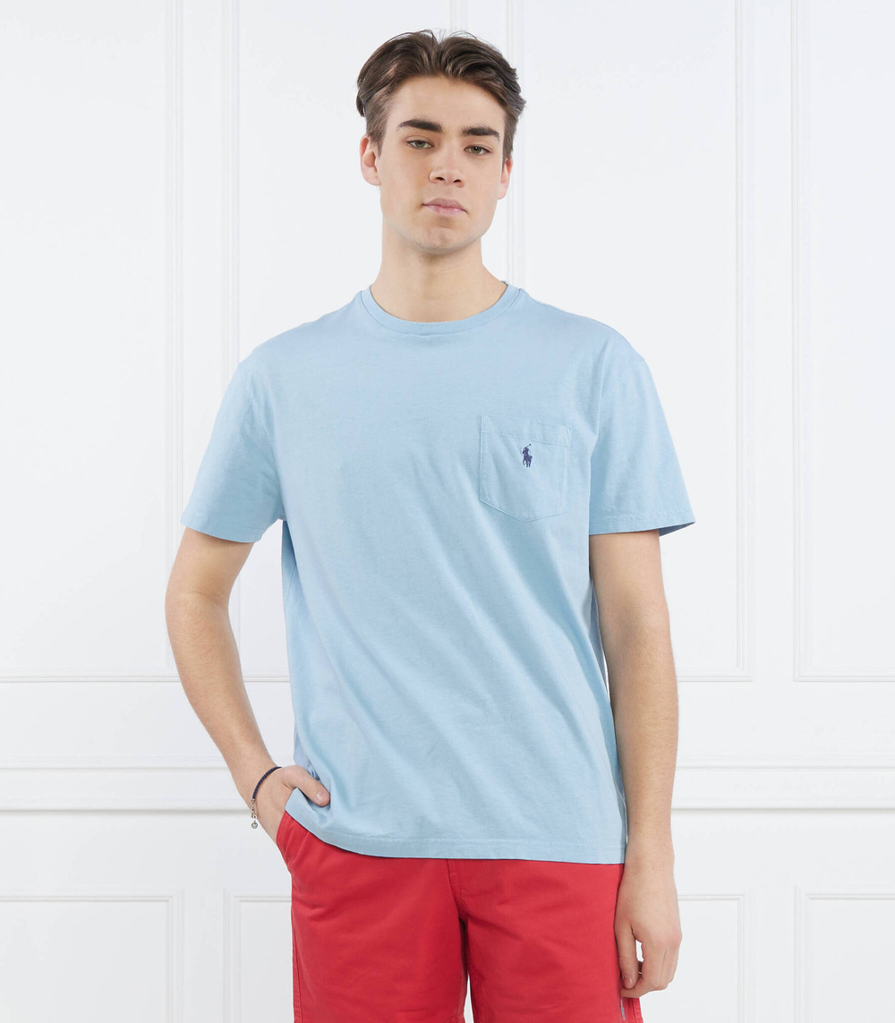 Футболка POLO RALPH LAUREN - голубой(710835756)