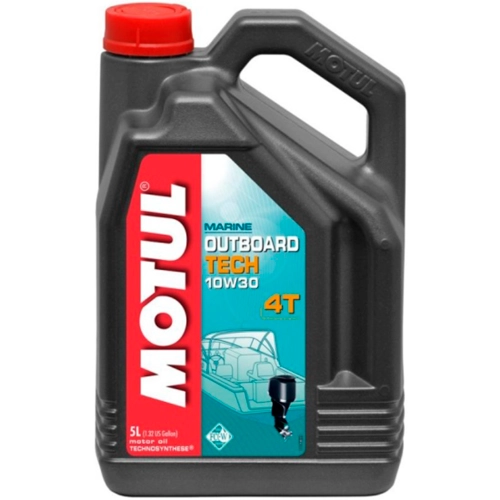 Масло моторное Motul Outboard TECH 10W30 полусинтетическое 4T 5л