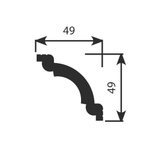 Карниз потолочный КX008