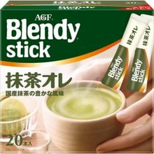 Чай зеленый с молоком AGF Blendy в стиках 20 шт