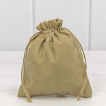 Мешочек 12х15см Бархат класс А (Капучино)