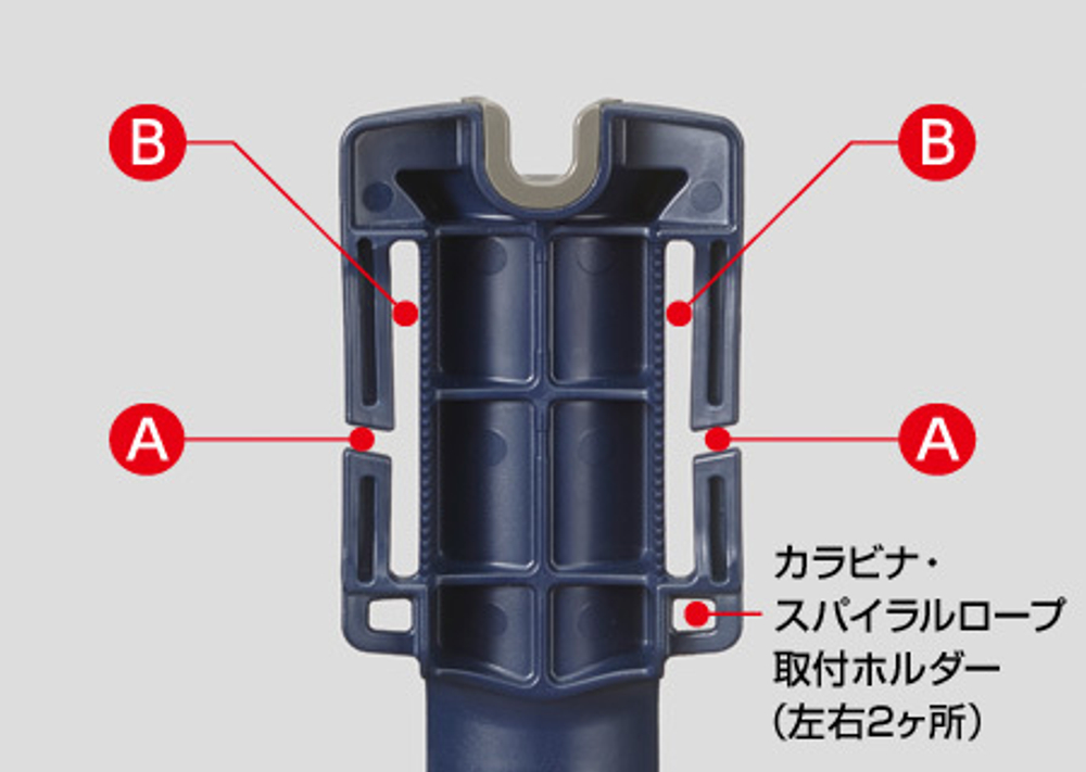 Подставка под спиннинг на пояс GOLDEN MEAN ROD POST DX GRAY