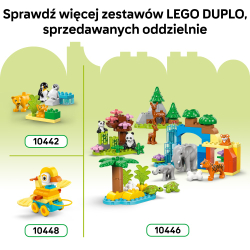 LEGO DUPLO - Динозавры на колесах 3в1 10451