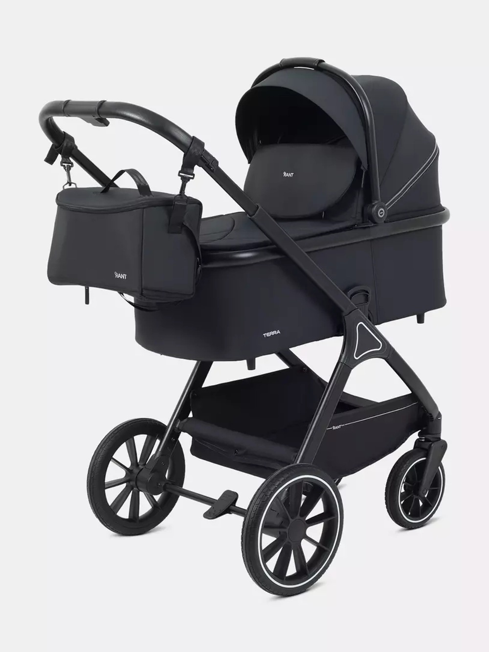Коляска детская RANT basic "TERRA" (2в1) RA163 Black