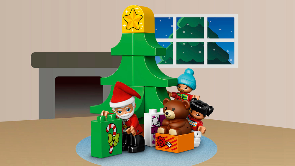 LEGO Duplo: Новый год 10837 — Santa's Winter Holiday — Лего Дупло