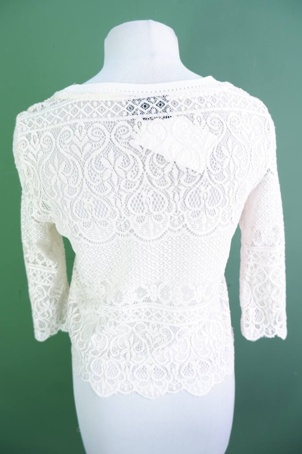 Блузка Only кружевная, маркировка М, визуально 46 размер