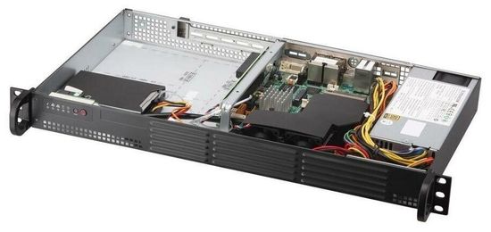 Сервер Supermicro SuperServer 5019S-TN4 1 x Intel Xeon E3-1585 v5/без ОЗУ/без накопителей/1 x 200 Вт/LAN 1 Гбит/c