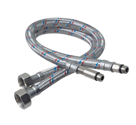 Подводка для смесителя в силиконовой оплетке 100см