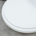 Тортница на ножке, белая